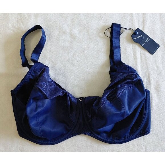 FANTASIE Illusion FL2982NAY BLUE Size US 34L Underwired Side Support Bra NEW - Picture 2 of 6